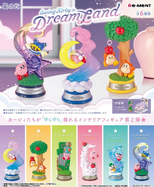 Kirby Mini Figures Swing Kirby in Dreamland