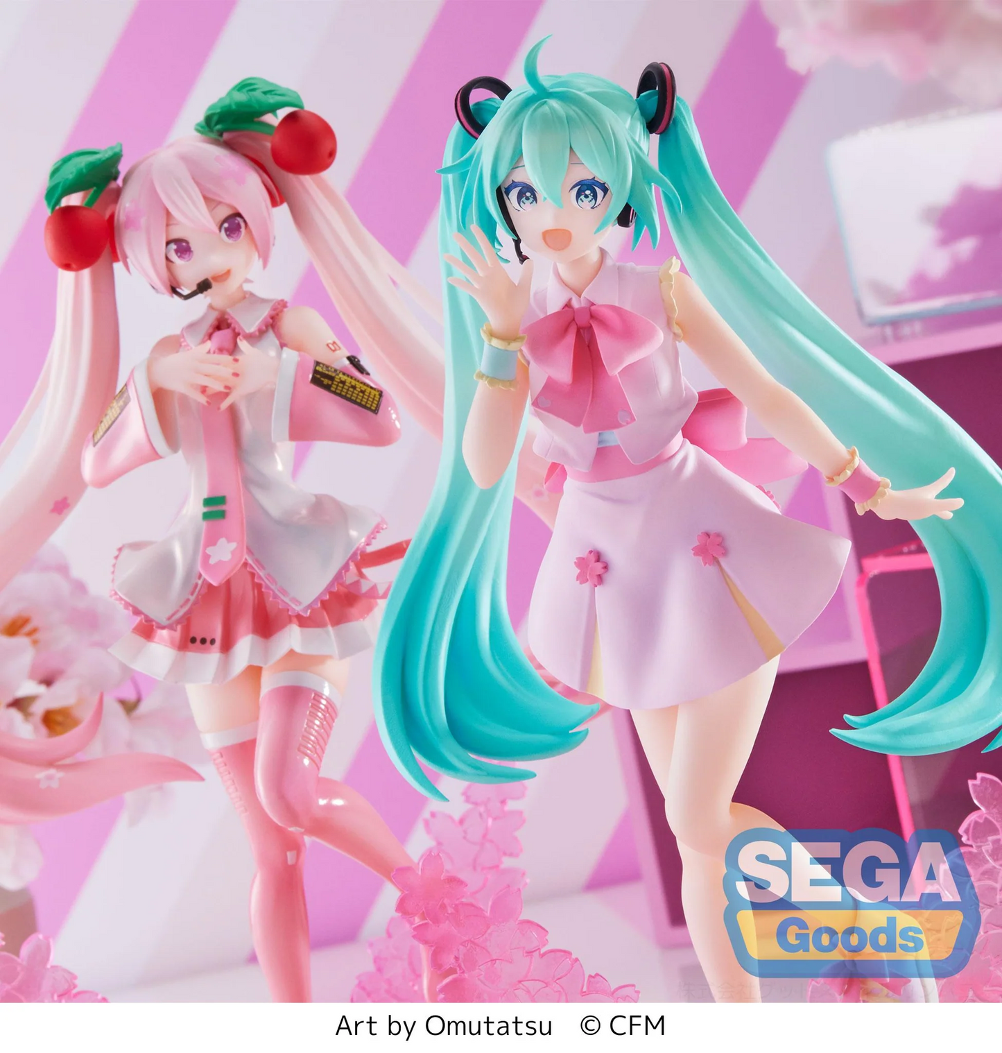 Hatsune Miku Sakura Miku Omutatsu Luminasta Figure