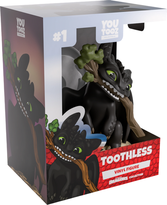 How to Train Your Dragon Youtooz Vinyl Figure Fetch Toothless