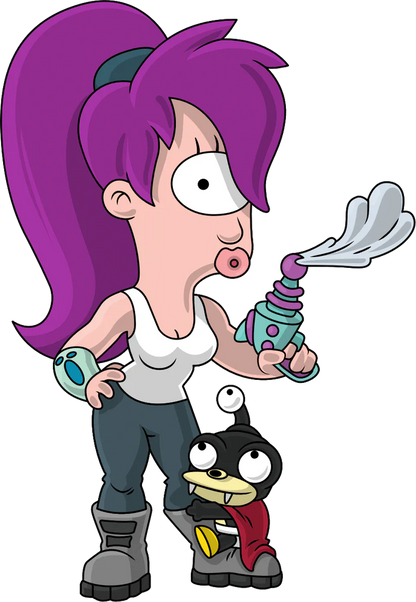 Futurama Leela & Nibbler Youtooz Vinyl Figure