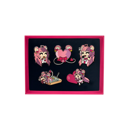 Iron Mouse Youtooz Pin Set