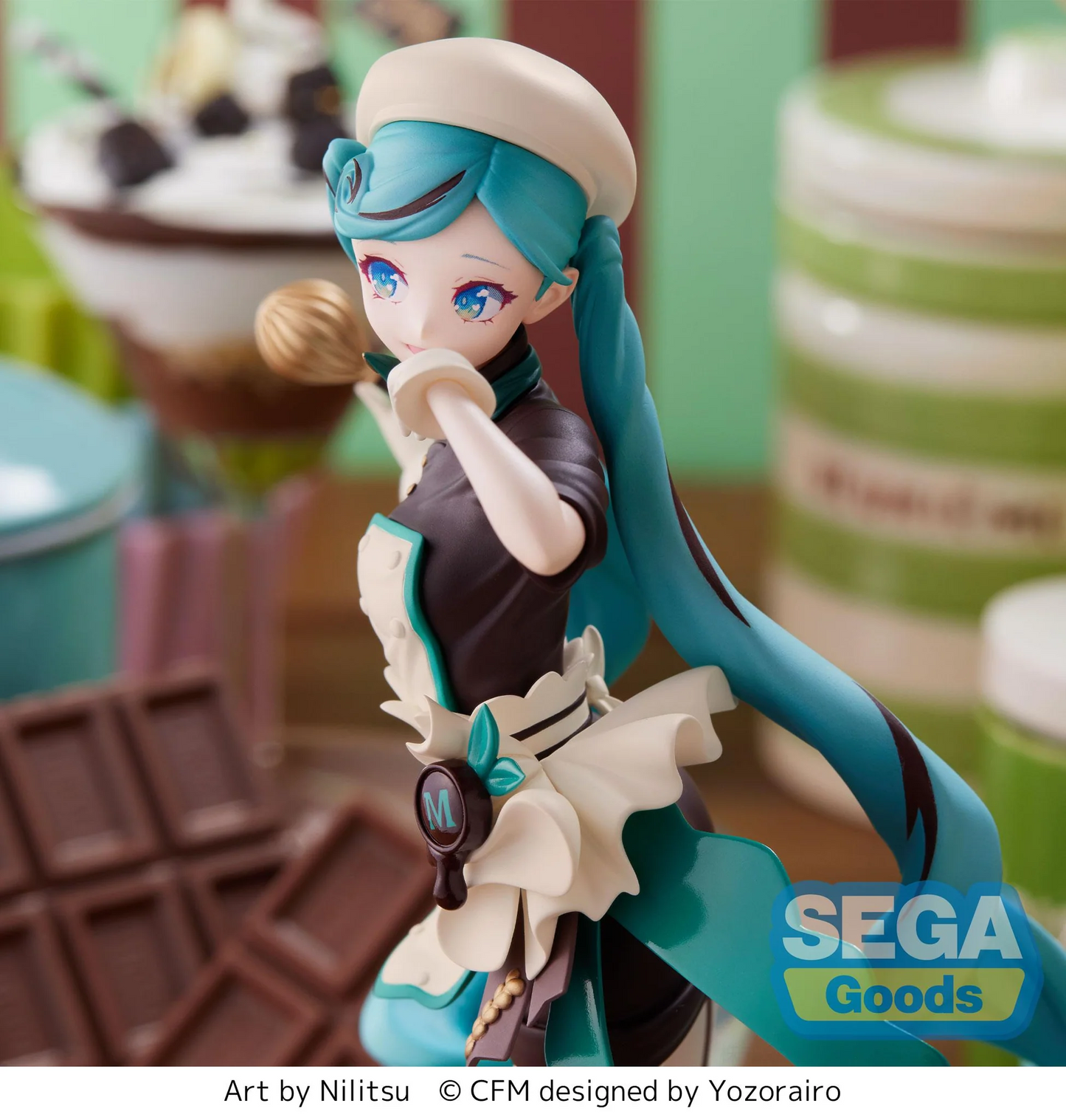 Hatsune Miku Bitter Patissier SEGA Luminasta Figure