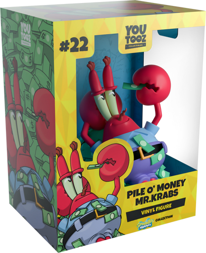 Spongebob Squarepants Mr Krabs Pile'O'Money Youtooz Vinyl Figure