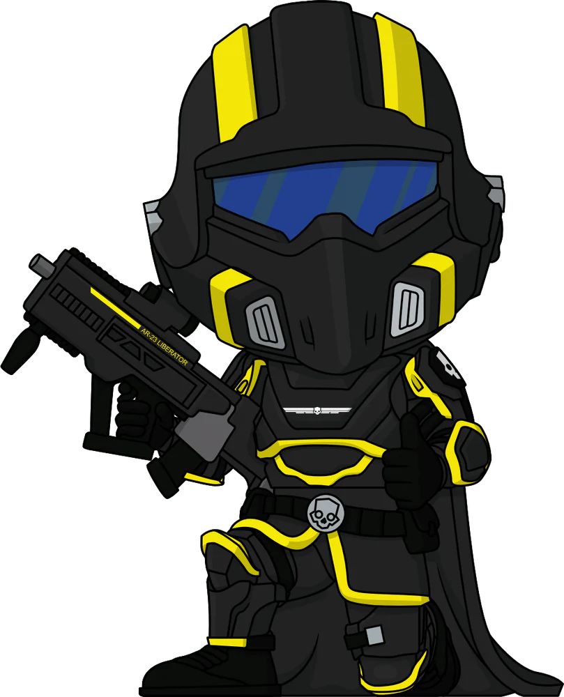 Helldivers 2 Youtooz Vinyl Figure Helldiver