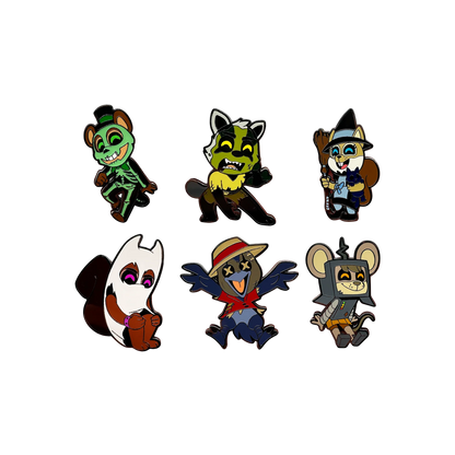 Five Nights At Freddy's Youtooz Pin Set Popgoes Halloween