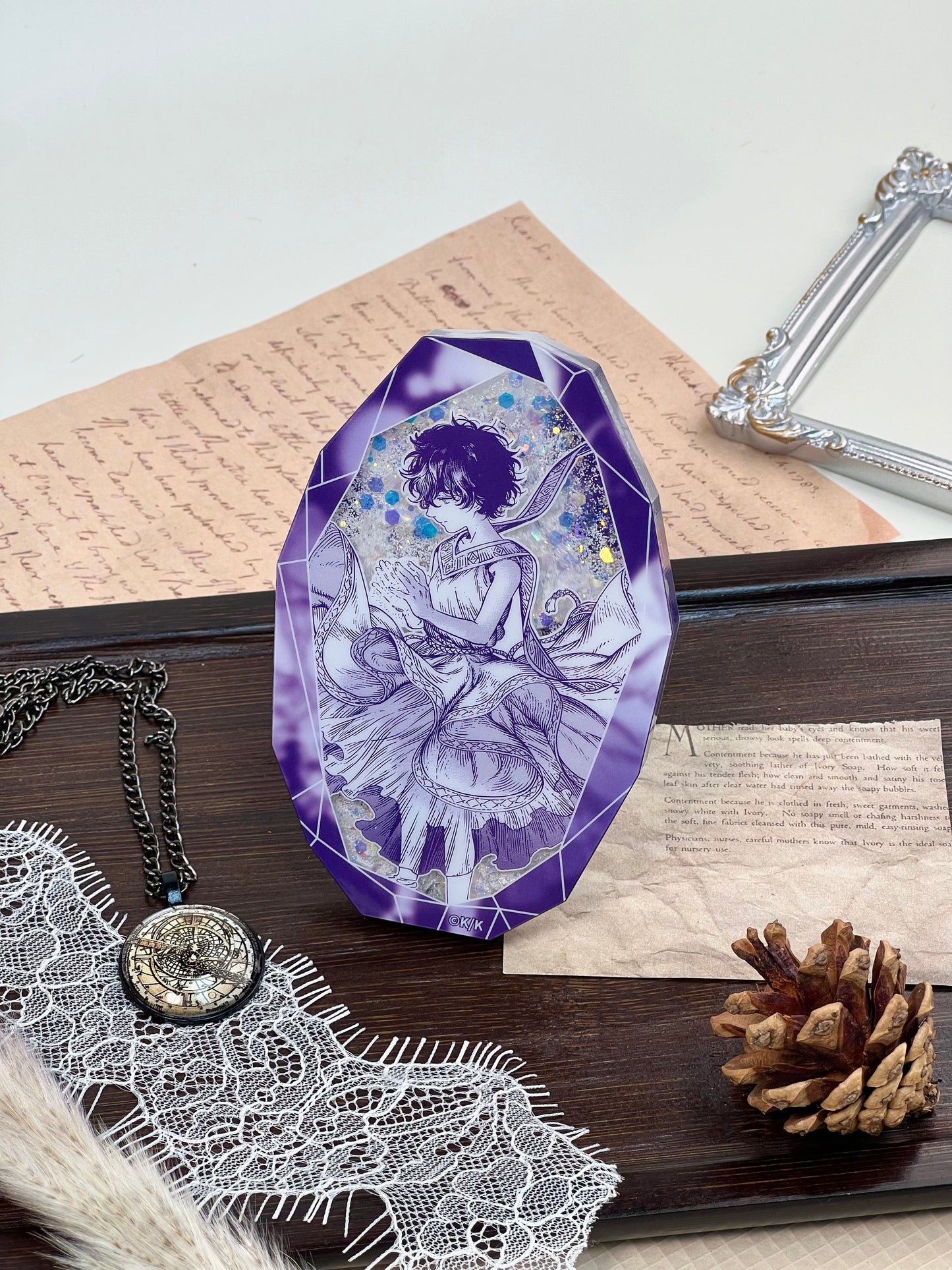 Witch Hat Atelier Acrylic Stand Quicksand Crystal Agott