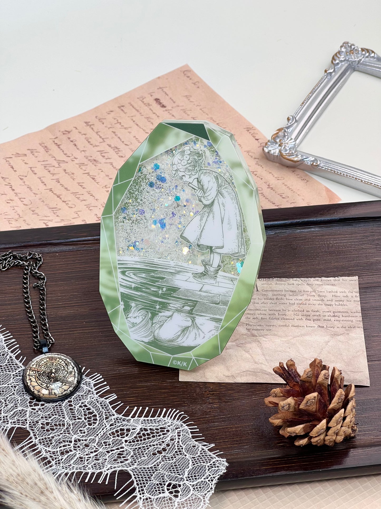 Witch Hat Atelier Acrylic Stand Quicksand Crystal Coco