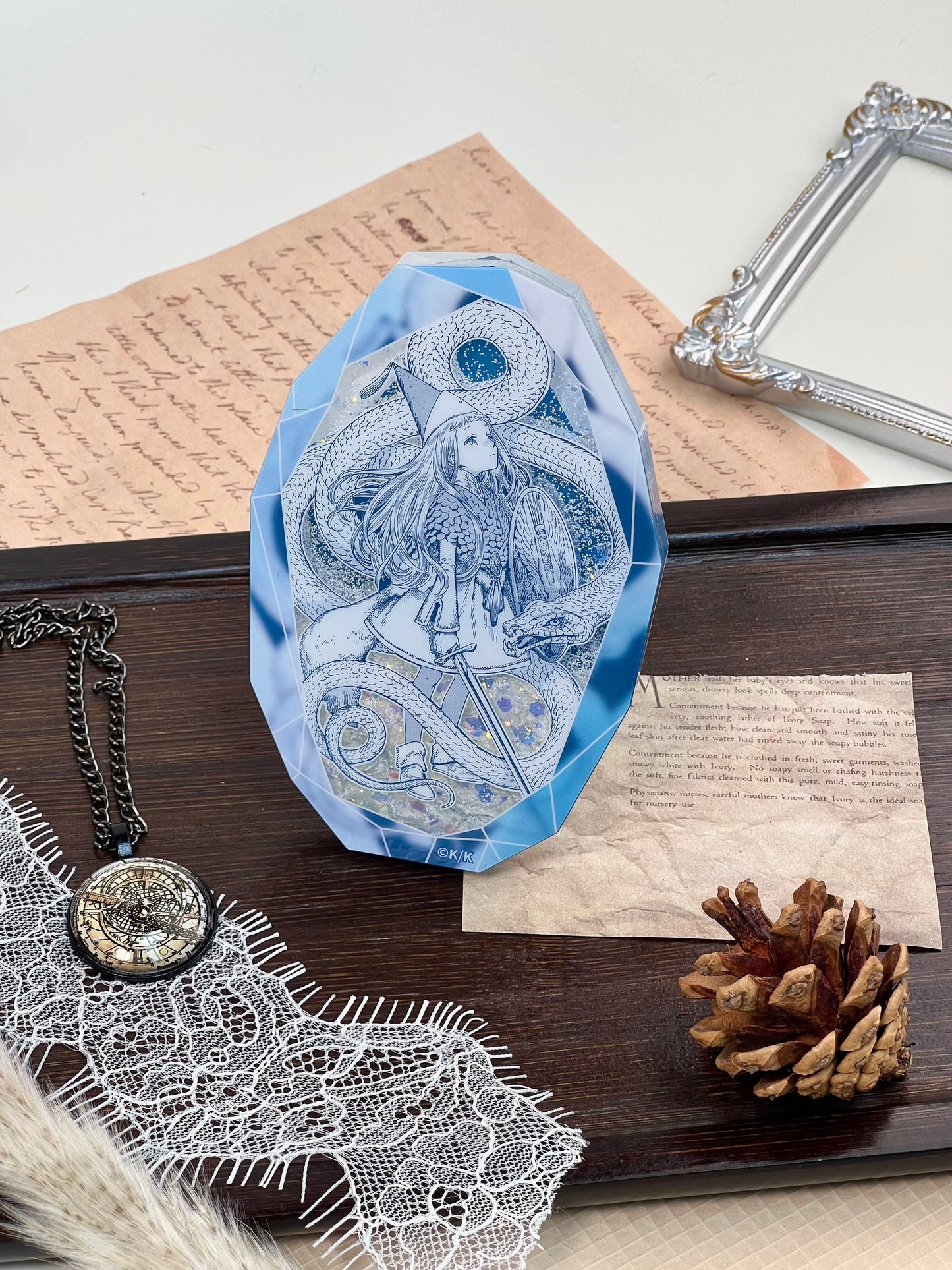 Witch Hat Atelier Acrylic Stand Quicksand Crystal Richeh