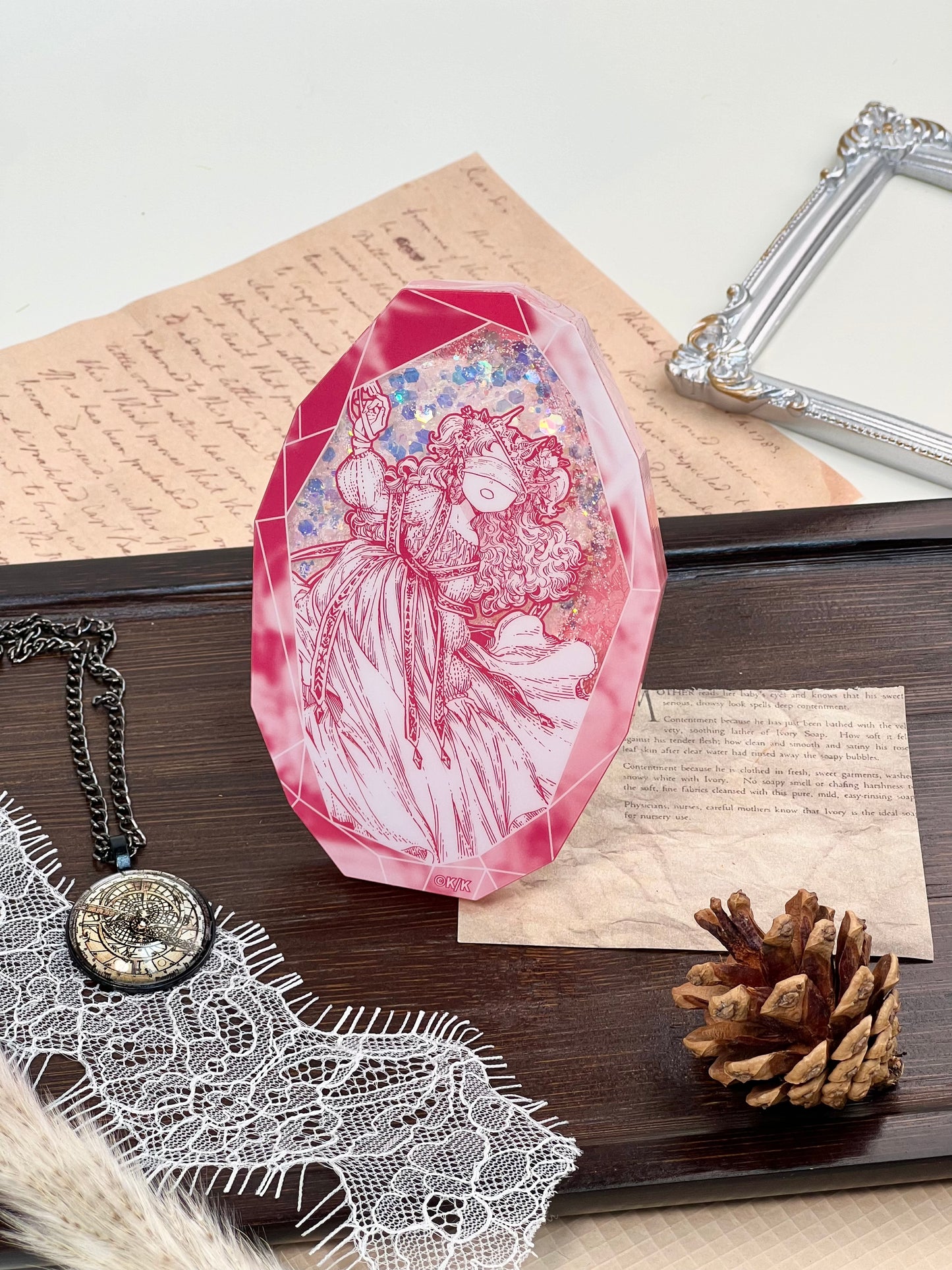 Witch Hat Atelier Acrylic Stand Quicksand Crystal Tetia