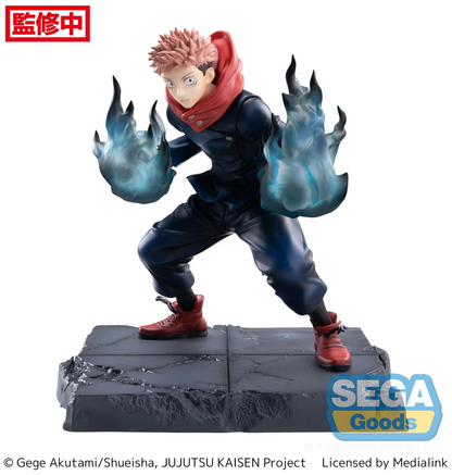 Jujutsu Kaisen Yuji Itadori Joint Struggle Luminasta Figure