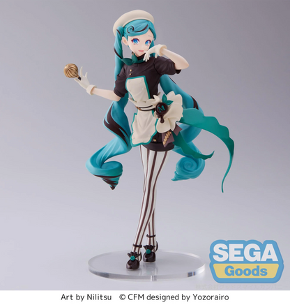 Hatsune Miku Bitter Patissier SEGA Luminasta Figure