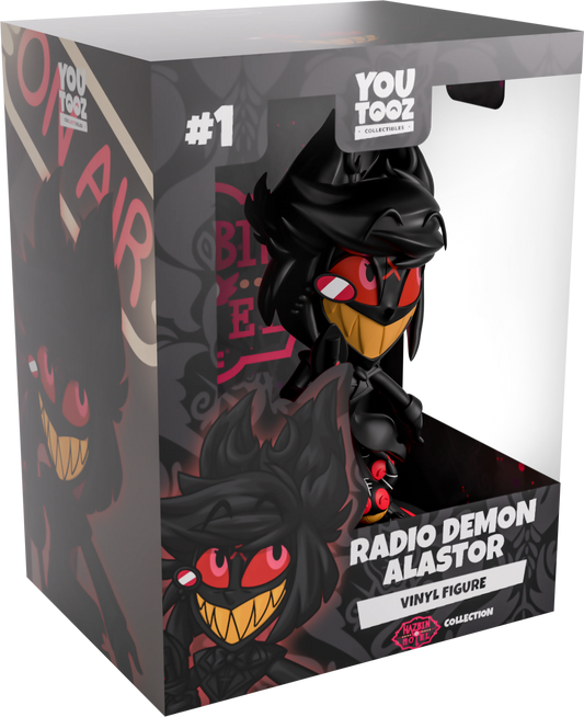 Hazbin Hotel Alastor Radio Demon Youtooz Vinyl Figure