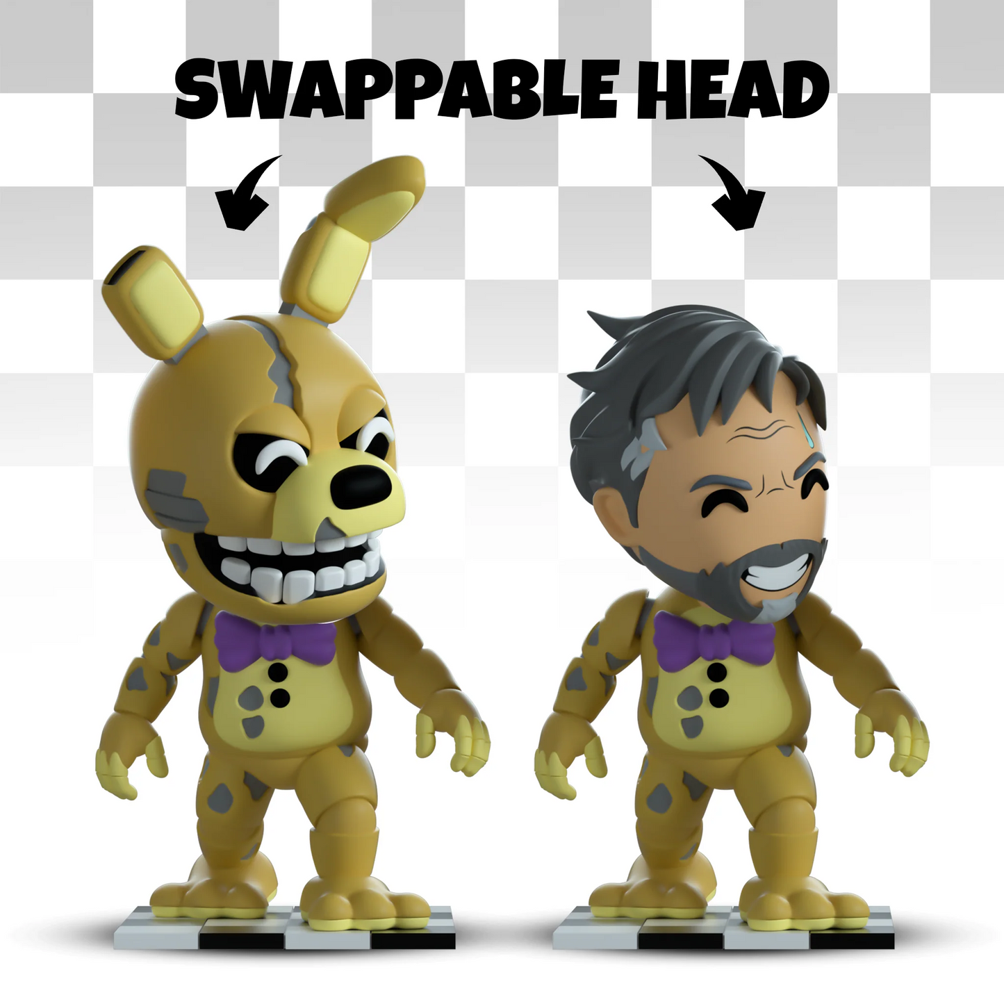 Five Nights At Freddys FNAF Movie Yellow Rabbit Youtooz Vinyl Figure