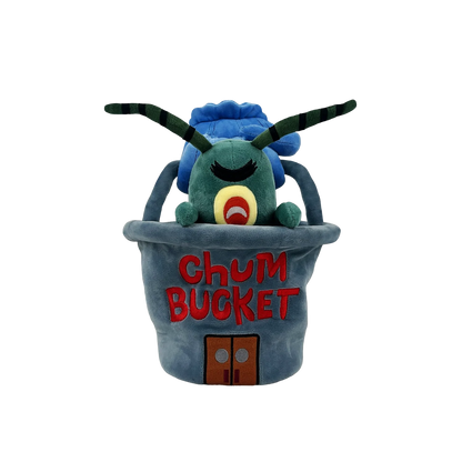 Spongebob Squarepants Plankton Chum Bucket Youtooz Plush (9IN)