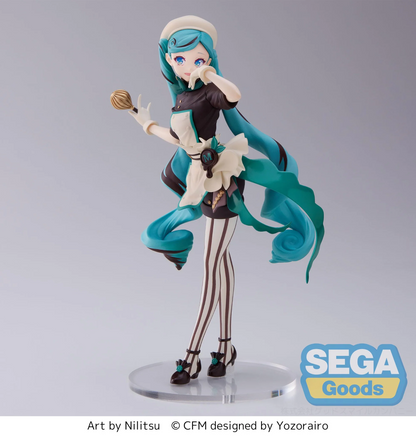 Hatsune Miku Bitter Patissier SEGA Luminasta Figure