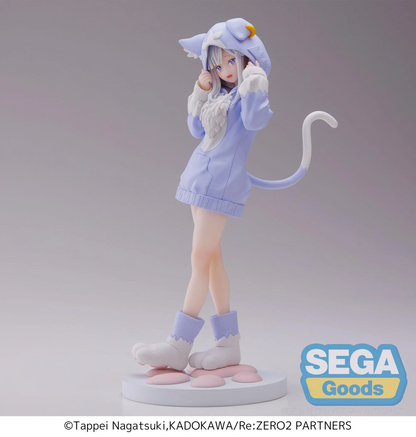 Re:Zero Emilia Mofumofu Pack SEGA Luminasta Figure