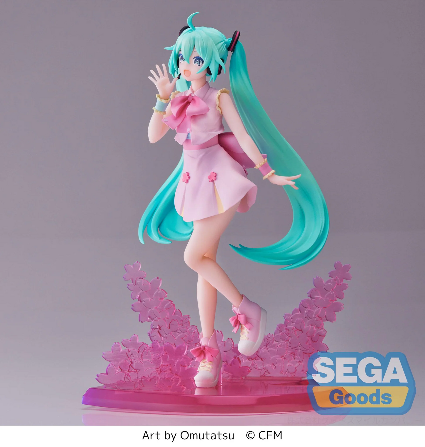 Hatsune Miku Sakura Miku Omutatsu Luminasta Figure