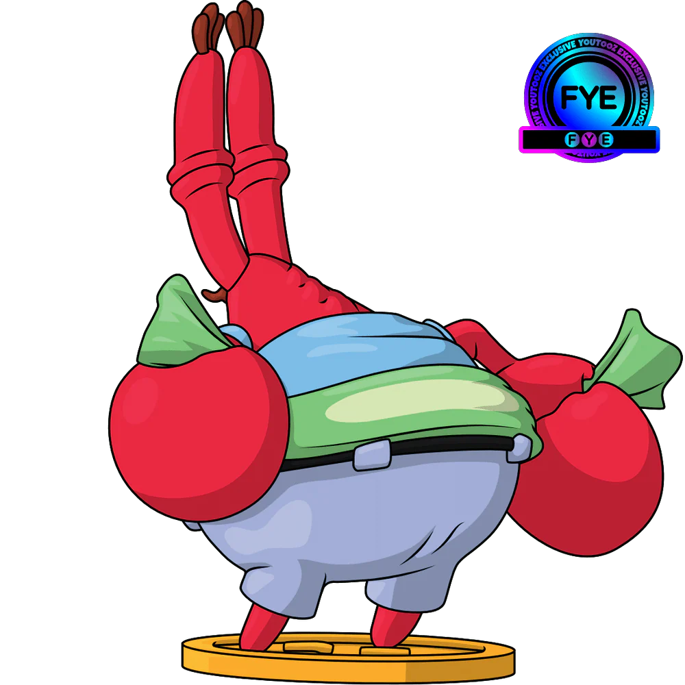 Spongebob Squarepants Youtooz Vinyl Figure Millionth Dollar Mr. Krabs