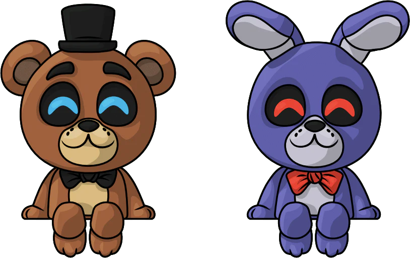 Five Nights at Freddy's Youtooz Monitor Buddiez Freddy & Bonnie