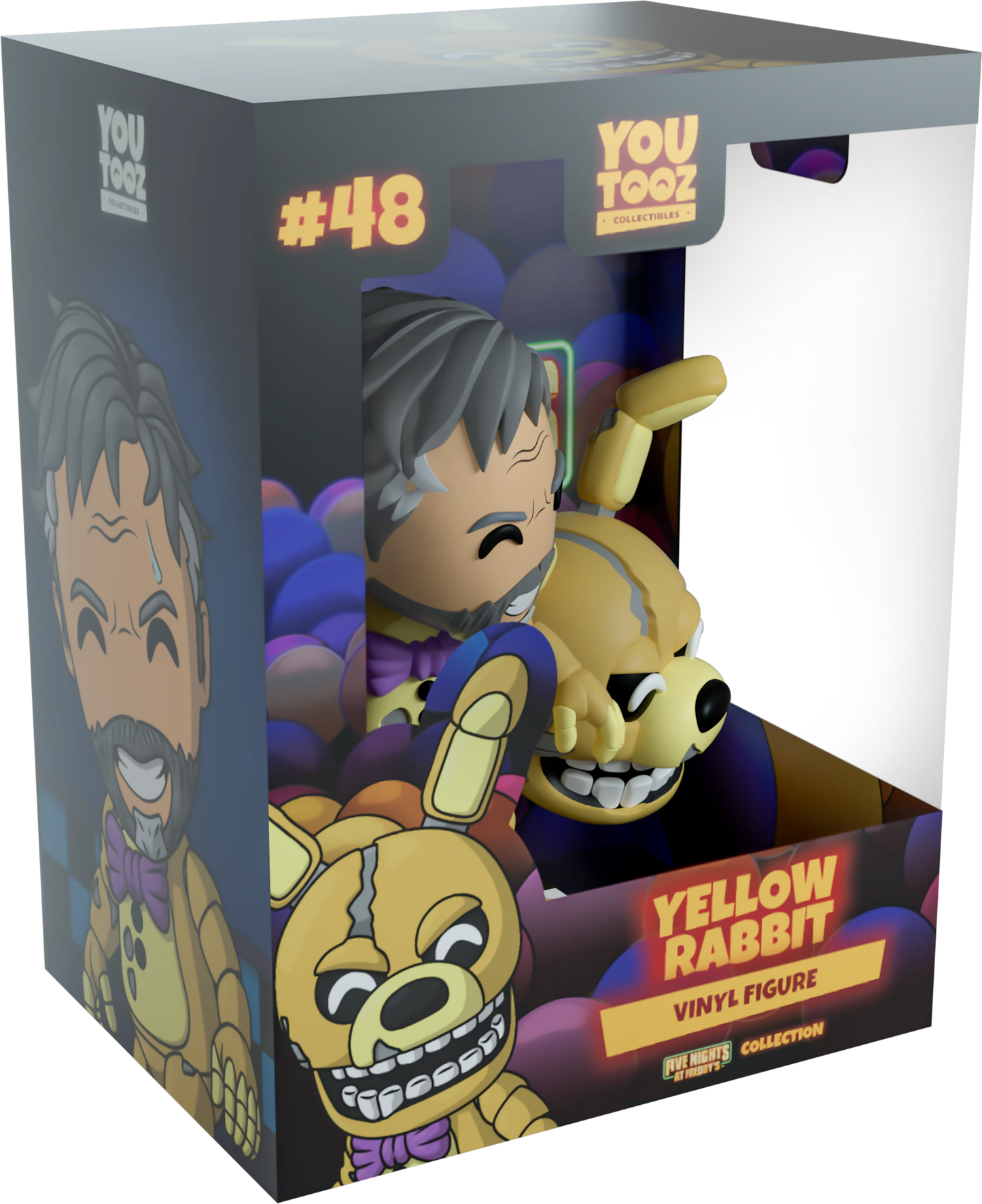 Five Nights At Freddys FNAF Movie Yellow Rabbit Youtooz Vinyl Figure