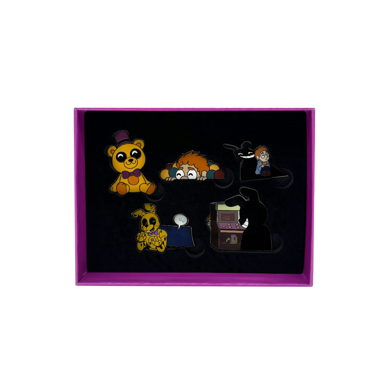 Five Nights At Freddy's Into the Pit Youtooz Pin Set