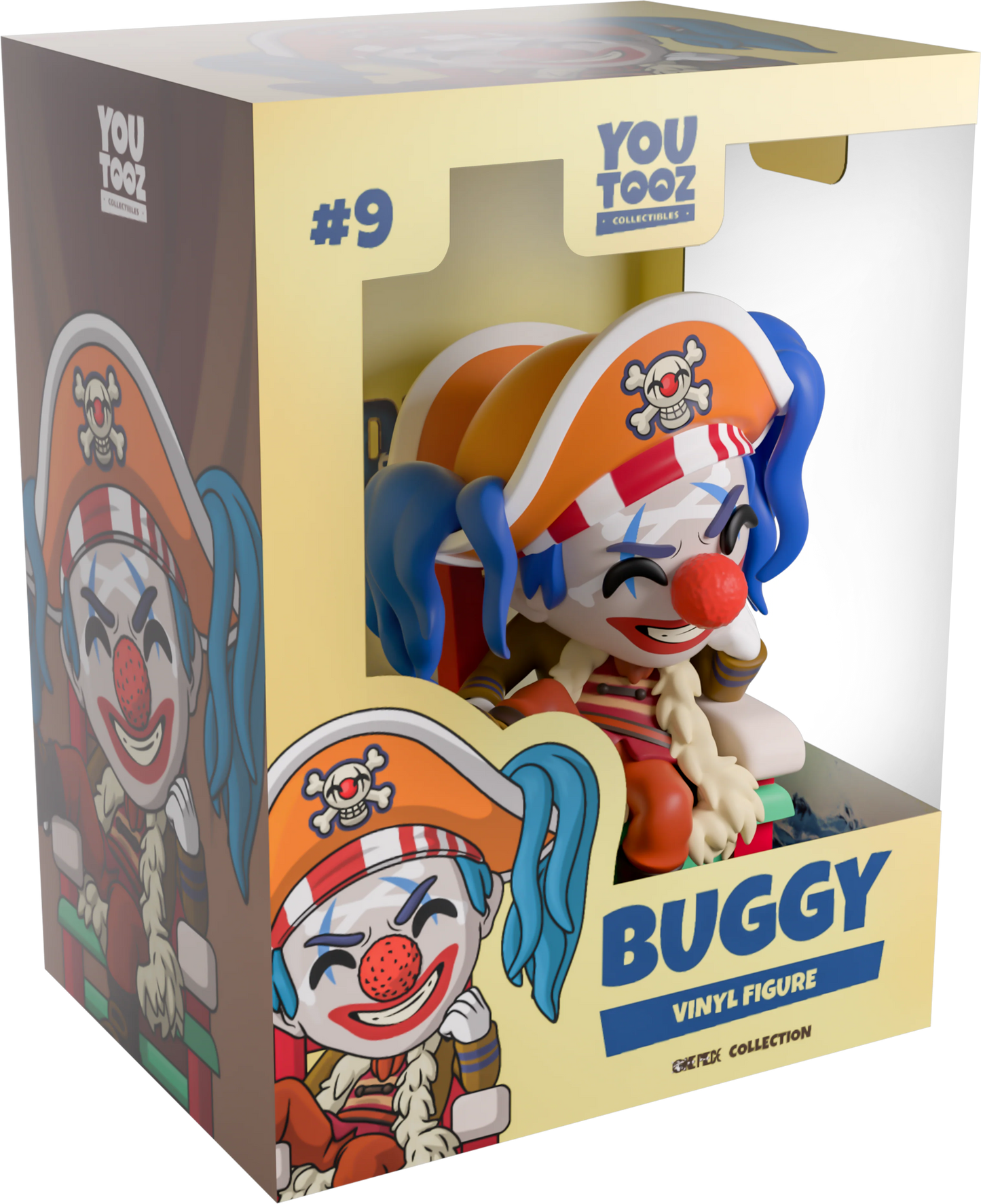 One Piece Live Action Buggy Youtooz Vinyl Figure