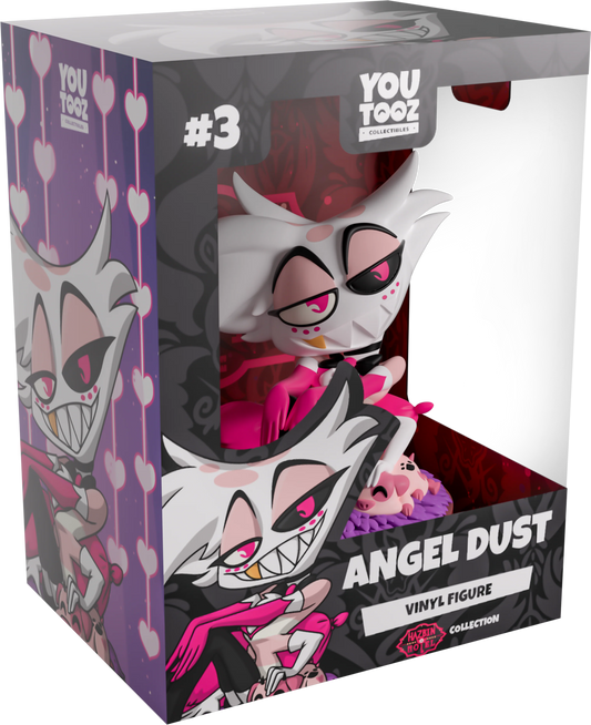 Hazbin Hotel Angel Dust Youtooz Vinyl Figure