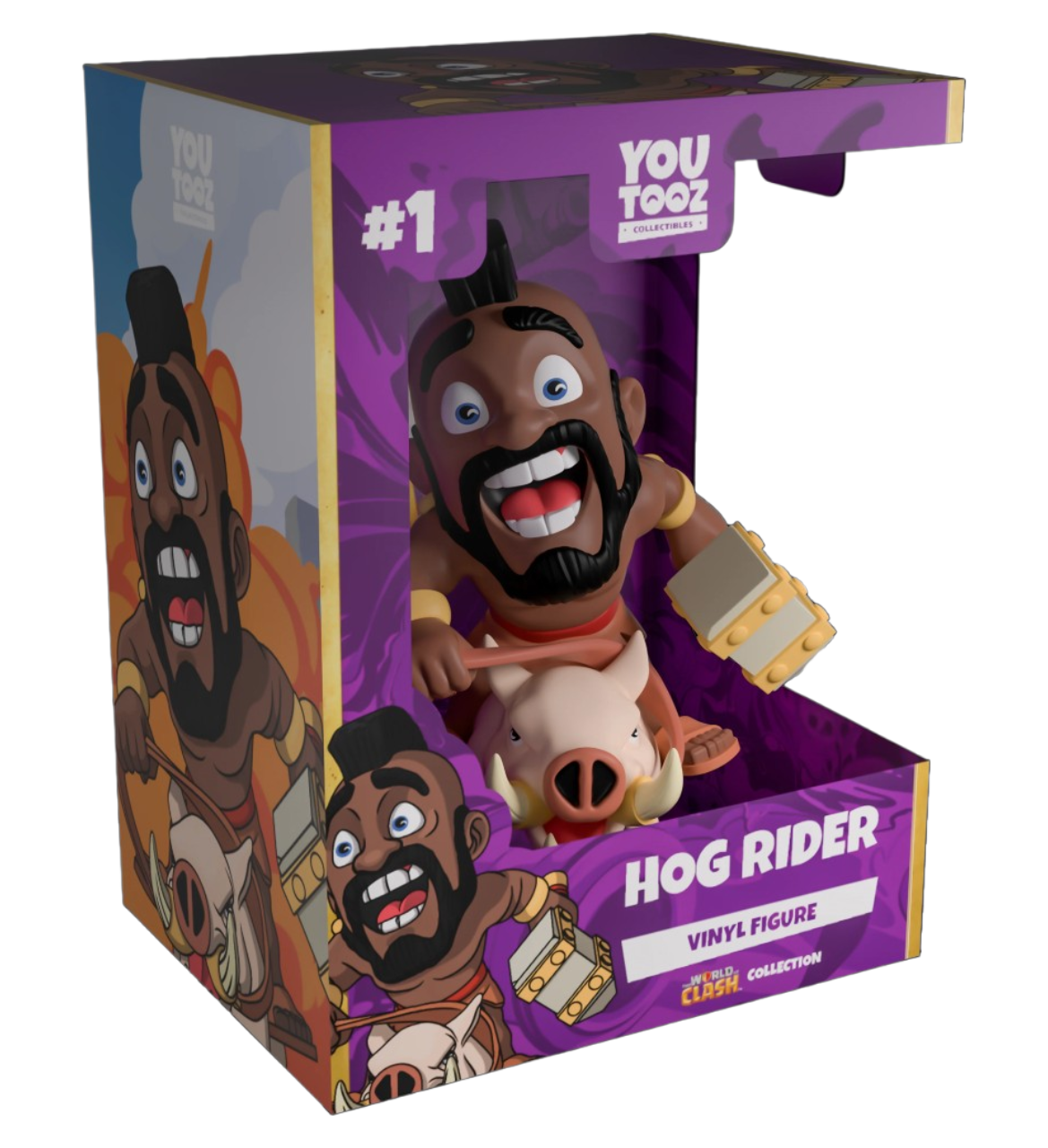 The World of Clash Youtooz Vinyl Figure Hog Rider