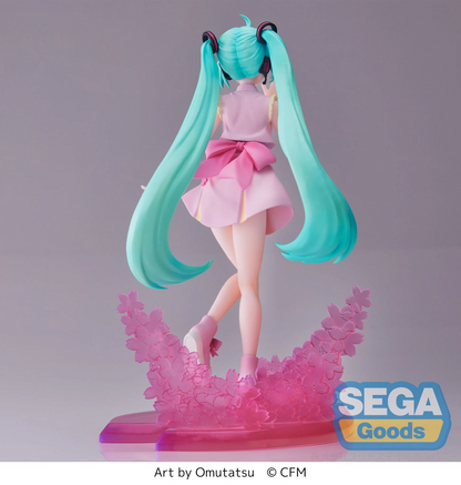 Hatsune Miku Sakura Miku Omutatsu Luminasta Figure