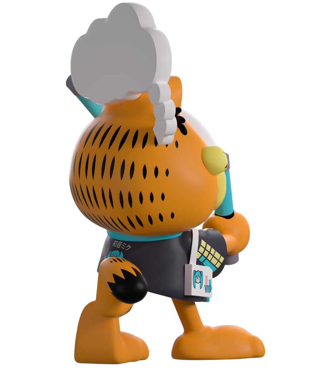 Garfield Youtooz Vinyl Figure Hatsune Miku Concert Garfield