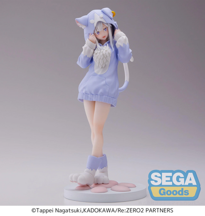 Re:Zero Emilia Mofumofu Pack SEGA Luminasta Figure