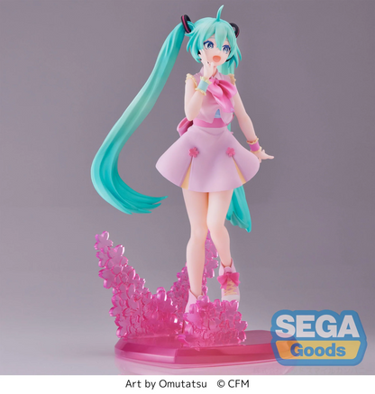 Hatsune Miku Sakura Miku Omutatsu Luminasta Figure