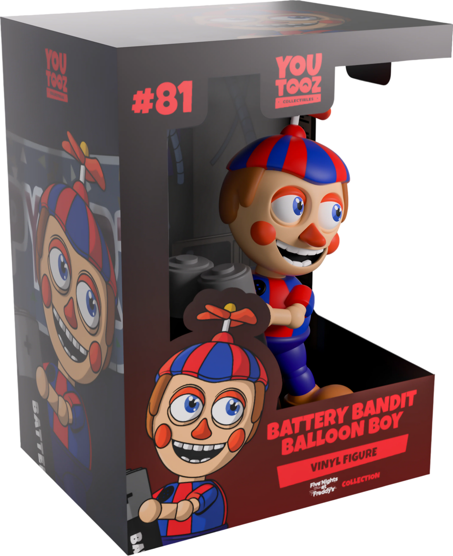 Five Nights at Freddy's Youtooz Vinyl Figure Battery Bandit Balloon Boy