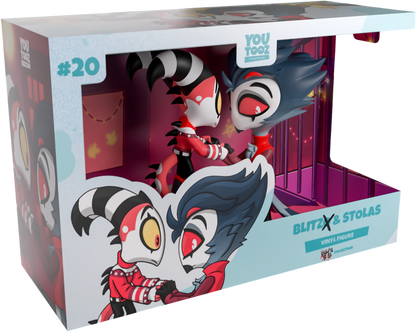 Helluva Boss Youtooz Vinyl Figure Blitzo & Stolas Christmas Edition