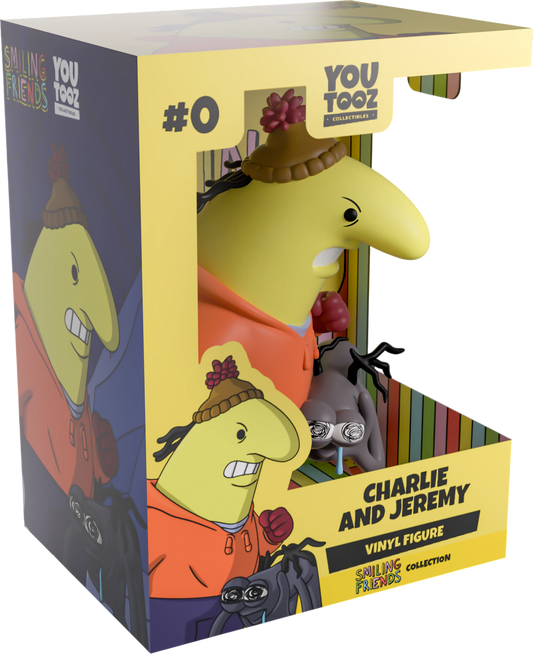 Smiling Friends Youtooz Vinyl Figure Charlie And Jeremy
