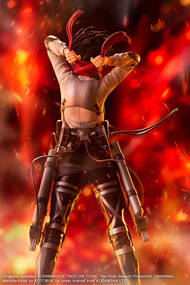 Attack on Titan Oshi Works Statue Mikasa Ackerman The Final Season Ver
