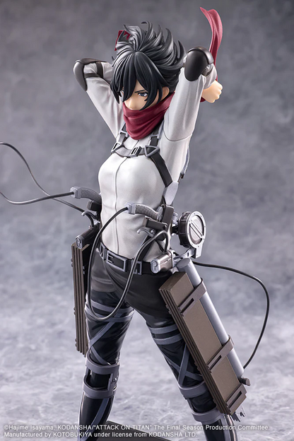 Attack on Titan Oshi Works Statue Mikasa Ackerman The Final Season Ver