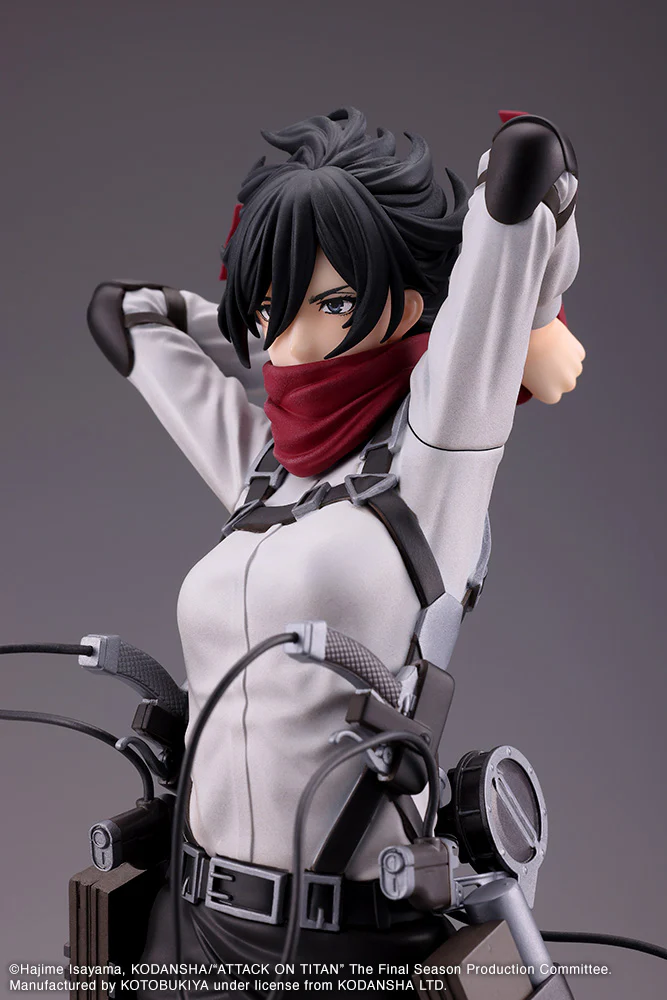 Attack on Titan Oshi Works Statue Mikasa Ackerman The Final Season Ver