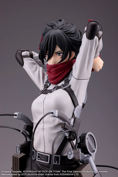 Attack on Titan Oshi Works Statue Mikasa Ackerman The Final Season Ver