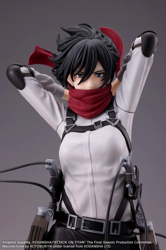 Attack on Titan Oshi Works Statue Mikasa Ackerman The Final Season Ver