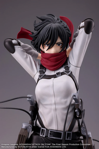 Attack on Titan Oshi Works Statue Mikasa Ackerman The Final Season Ver