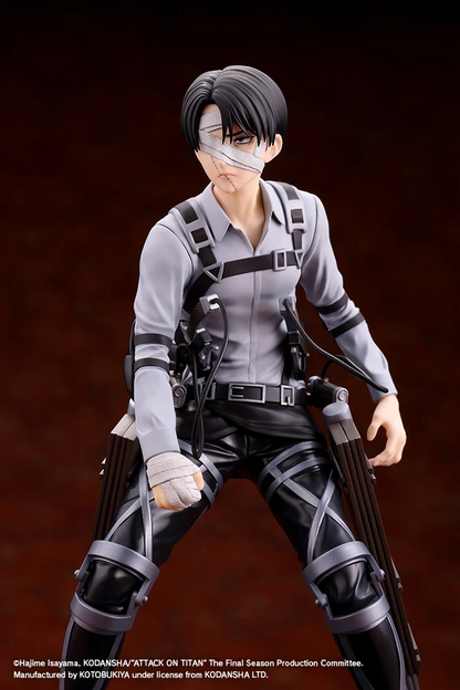 Attack on Titan Oshi Works Statue Levi Ackerman The Final Season Ver