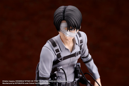 Attack on Titan Oshi Works Statue Levi Ackerman The Final Season Ver