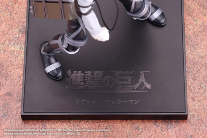 Attack on Titan Oshi Works Statue Levi Ackerman The Final Season Ver