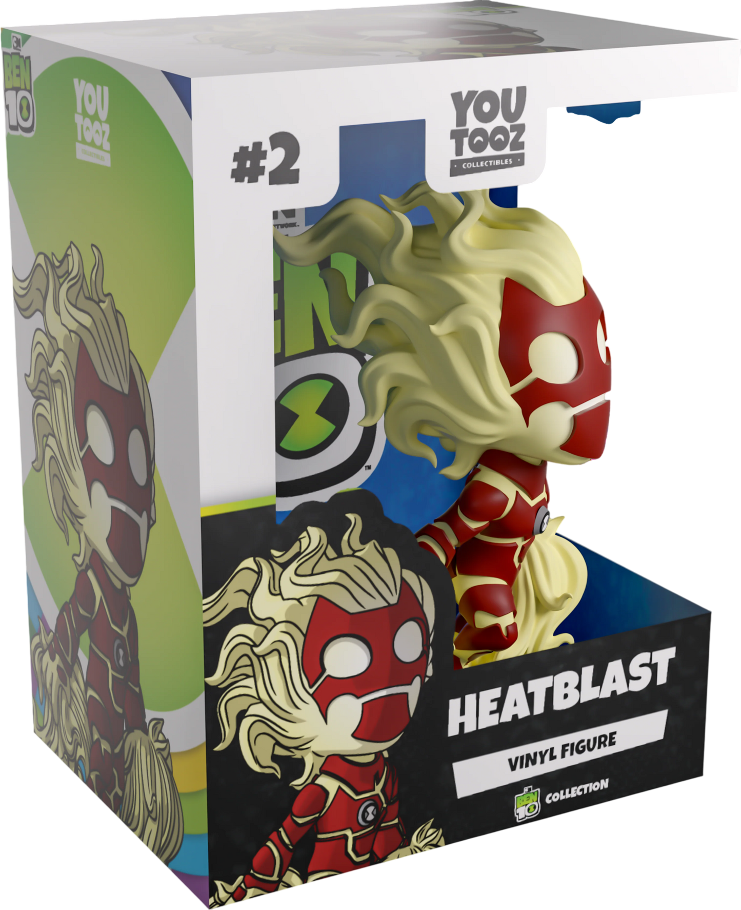 Ben 10 Youtooz Vinyl Figure Heatblast