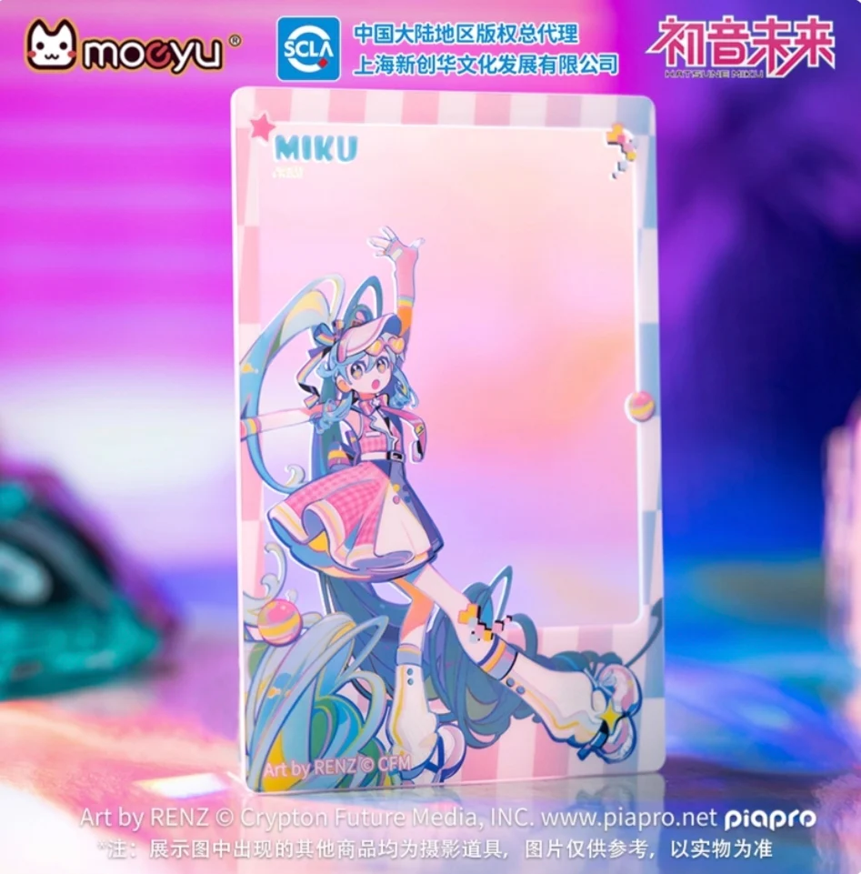 Moeyu - Hatsune Miku Retro & Future Series Transparent Acrylic Card Set