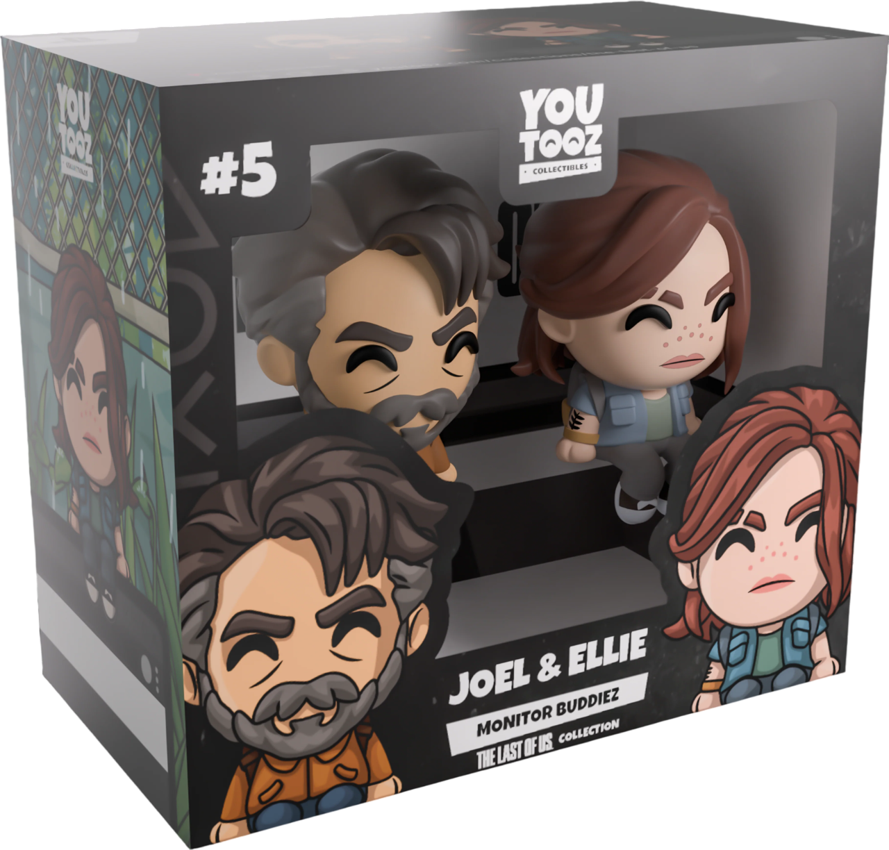 The Last Of Us Youtooz Monitor Buddiez Joel & Ellie