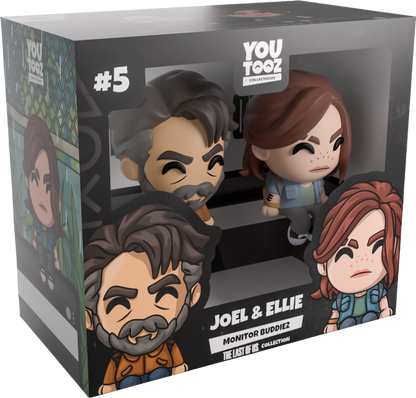 The Last Of Us Youtooz Monitor Buddiez Joel & Ellie