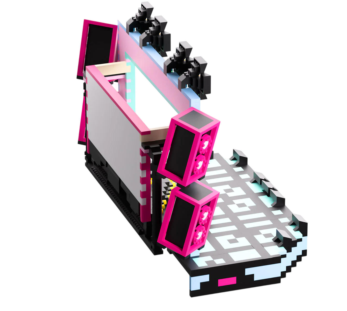 Vocaloid Youtooz Brickset Hatsune Miku’s Stage