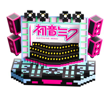 Vocaloid Youtooz Brickset Hatsune Miku’s Stage